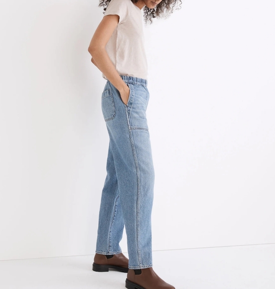 MADEWELL Pull On Relaxed Jeans - Picture 2 of 10